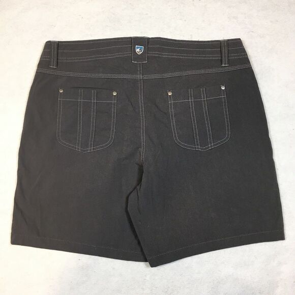 Kuhl Kliffside Air Roll-up Shorts Womens 12 7" Inseam Gray Hike Outdoor Utility - Picture 9 of 14